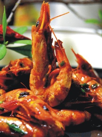 Spicy Fried Prawns recipe