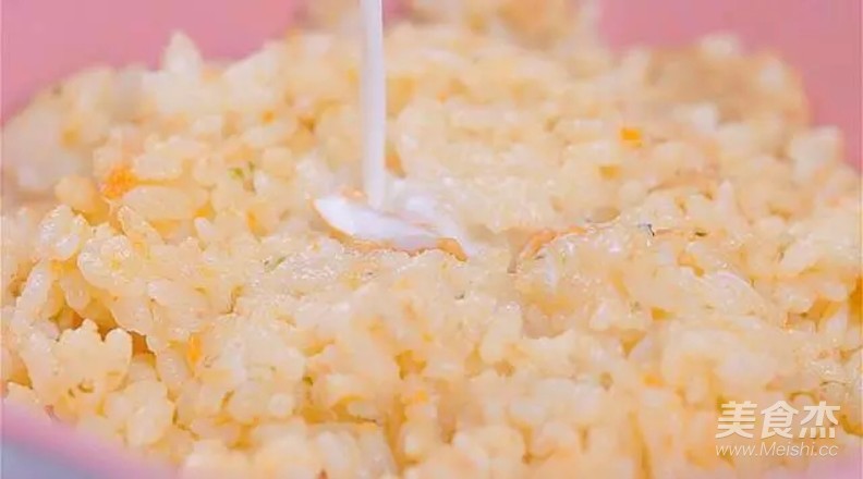 Microwave Milk Stewed Rice recipe