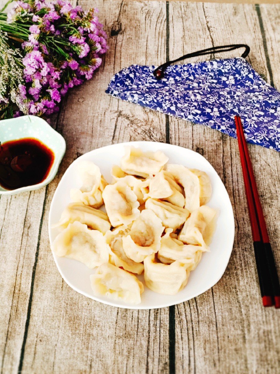 Lotus Root Meat Dumplings recipe