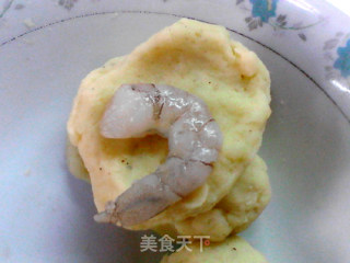 Shrimp Potato Cake recipe