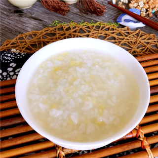 #信之美五常大米试吃#white Rice and Mung Bean Porridge recipe
