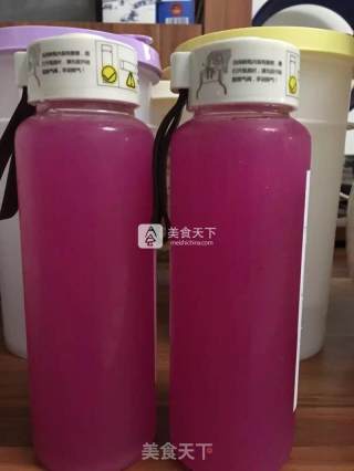 Red Dragon Fruit Banana Fresh Enzyme recipe