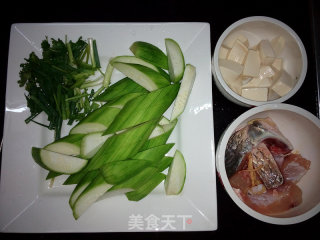 Watermelon Fish Belly Tofu Soup recipe
