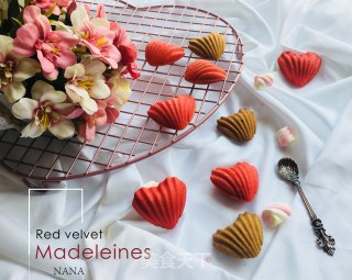 Red Velvet Madeleine recipe