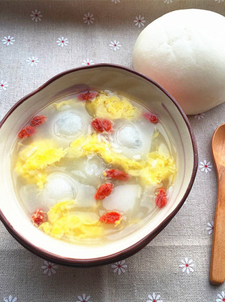 Boiled Rice Dumplings with Eggs and Eggs