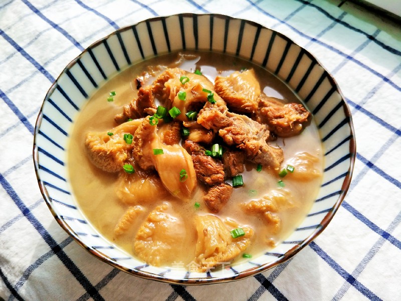 Braised Keel and Stewed Hericium recipe