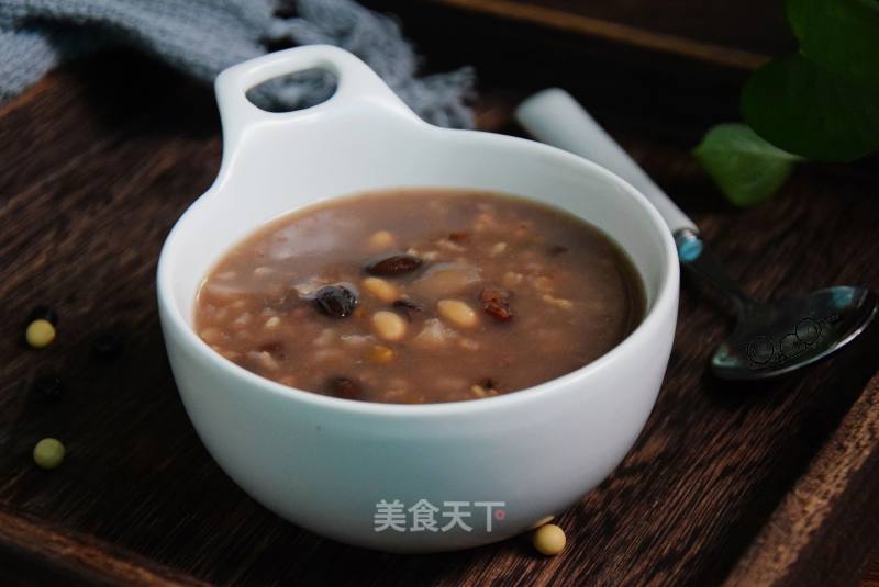 Five Bean Brown Rice Sweet Porridge recipe