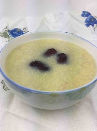 Millet Oats and Red Date Porridge recipe