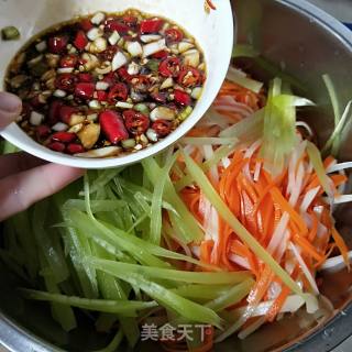 Three Silk Salad recipe