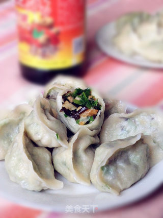 Dumplings Stuffed with Coriander and Mushrooms recipe