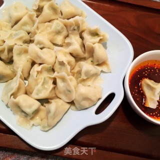 Leek Pork Dumplings recipe