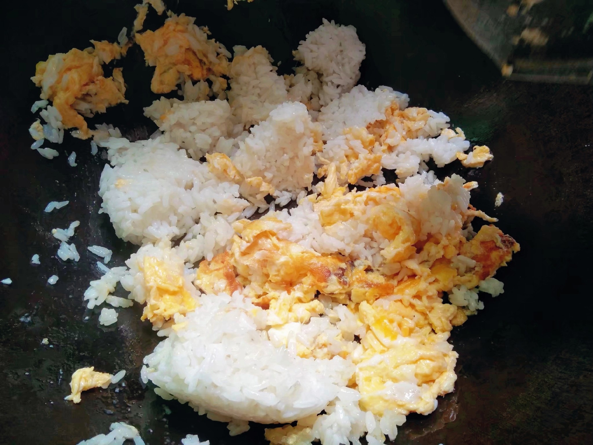 Soy Sauce Egg Fried Rice recipe