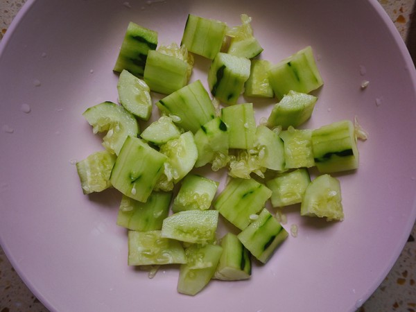 Refreshing Clams Mixed with Cucumber recipe