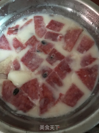 Watermelon Pudding recipe