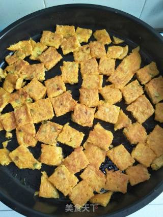 Shredded Pumpkin Fried Eggs recipe