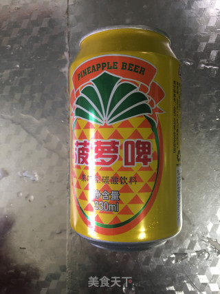 Pineapple Beer Grilled Fan Bone recipe