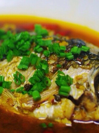 Sichuan Style Braised Crucian Carp recipe