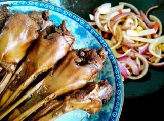 Braised Duck Head and Chicken Feet recipe