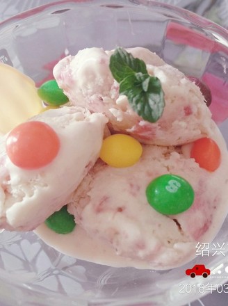 Strawberry Ice Cream (whole Egg Recipe) recipe