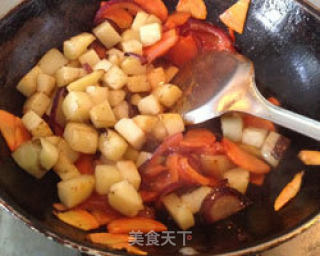Fish Balls in Red Braised with Rice recipe