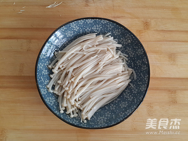 Boiled Enoki Mushroom recipe