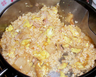 Lunch for One Person-korean Kimchi and Tuna Fried Rice recipe