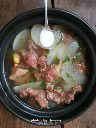 Stewed Winter Style--braised Lamb and Carrot Soup recipe