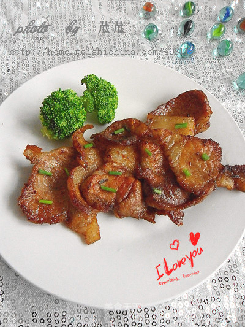 [homemade Version] Pan-fried Pork Slices recipe