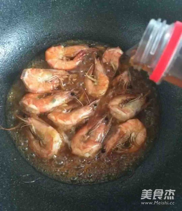 Coke Ginger Shredded Shrimp recipe