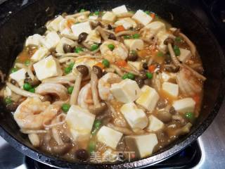 Shrimp and Mushroom Tofu recipe