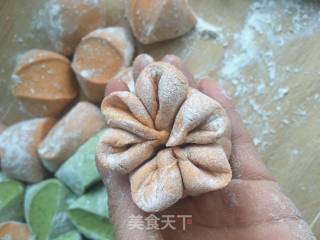 Chinese Wolfberry Bean Paste Buns recipe