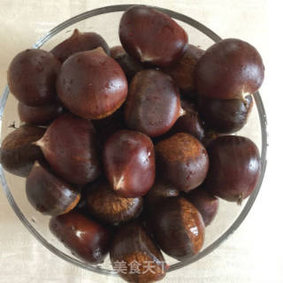 Roasted Chestnuts with Oily Sweet Sugar recipe