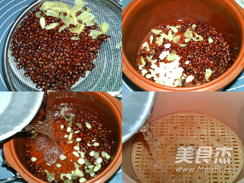 Lily Almond and Red Bean Porridge recipe