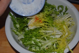 Hot and Sour Bitter Chrysanthemum recipe