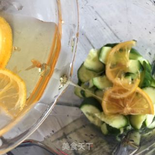 Lemon Honey Cucumber Juice recipe