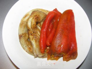 Roasted Eggplant with Cold Sauce recipe