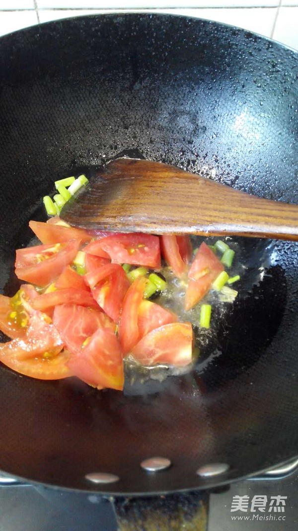 Stir-fried Eggplant with Tomatoes recipe