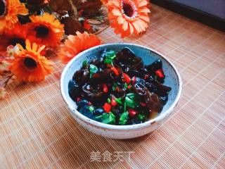 Spicy Black Fungus recipe