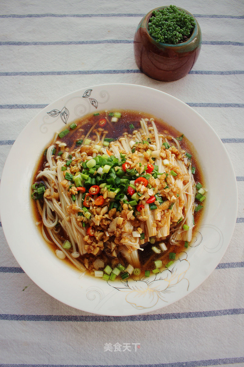 Boiled Enoki Mushroom recipe