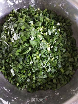 Steamed Leek Cake recipe