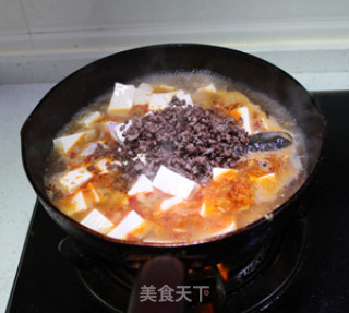 Mapo Tofu Stewed Yellow Spicy Diced (huang Sha Gu) recipe