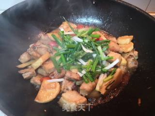 Braised Pork Belly with Winter Bamboo Shoots recipe
