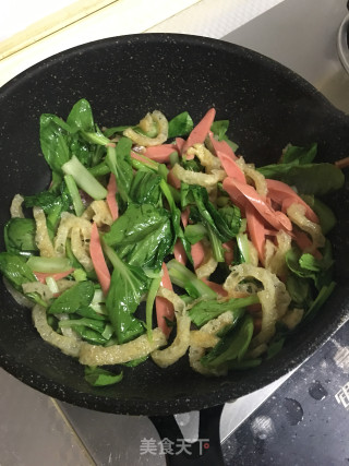 Stir-fried Noodles with Pork Belly recipe