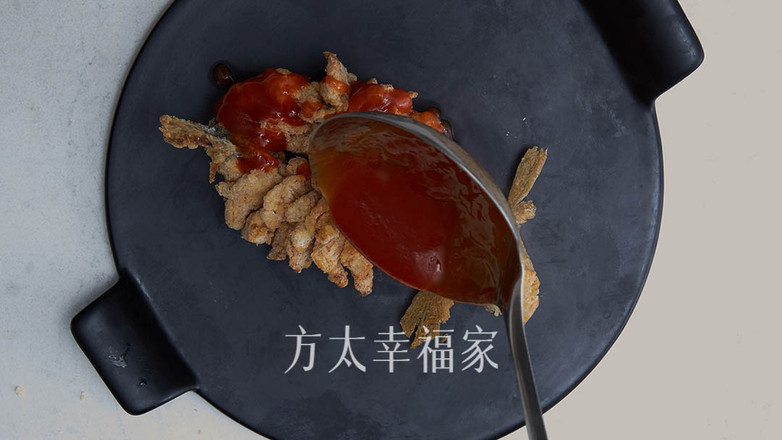 #年味美食合集# Sweet and Sour Tempting Squirrel Mandarin Fish recipe