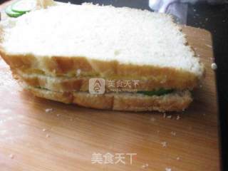 Cucumber Egg Sandwich recipe