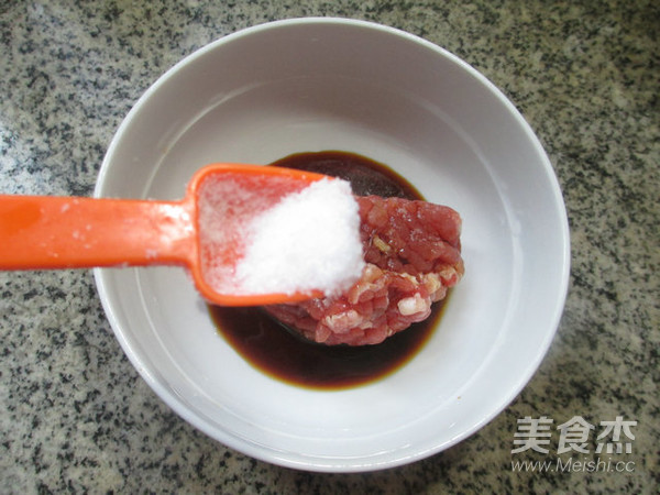 Steamed Crab with Minced Meat recipe