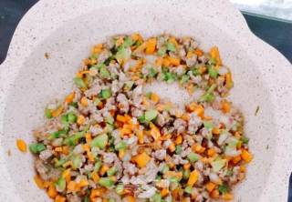 Quinoa Beef Mixed Vegetable Rice Ball recipe