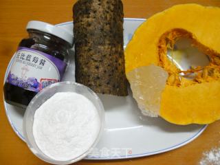 Fall in Love with Pumpkin: [tuan Reun Yuan] Pumpkin, Yam and Glutinous Rice Ball recipe