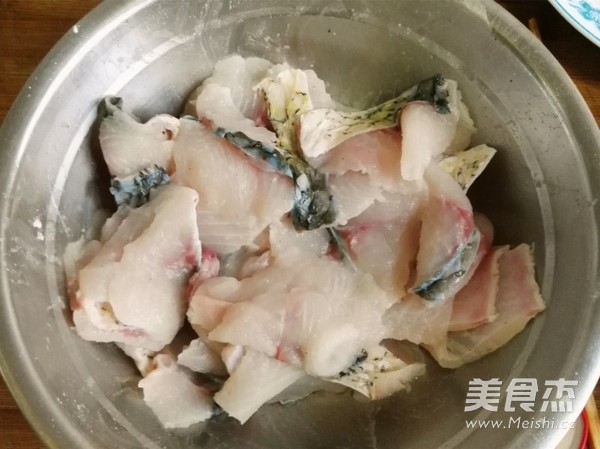 Poached Fish with Chopped Pepper recipe