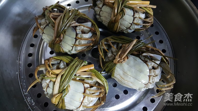 Steamed Hairy Crabs recipe